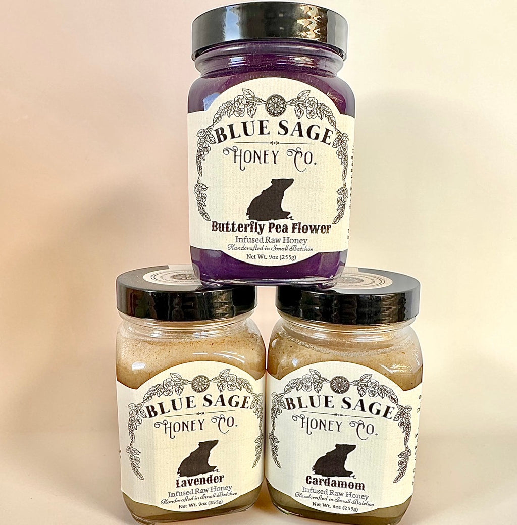 Blue Sage Honey Co. - Naturally Infused Raw Honey