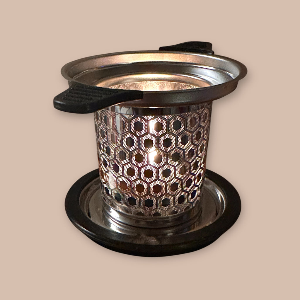 Stainless Steel Honeycomb Pattern Diffuser Basket