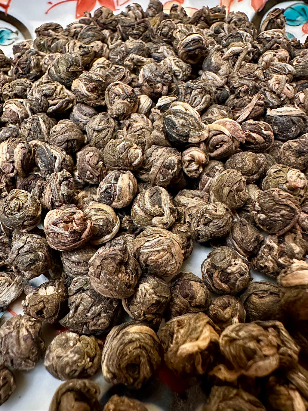 Jasmine Green Pearls