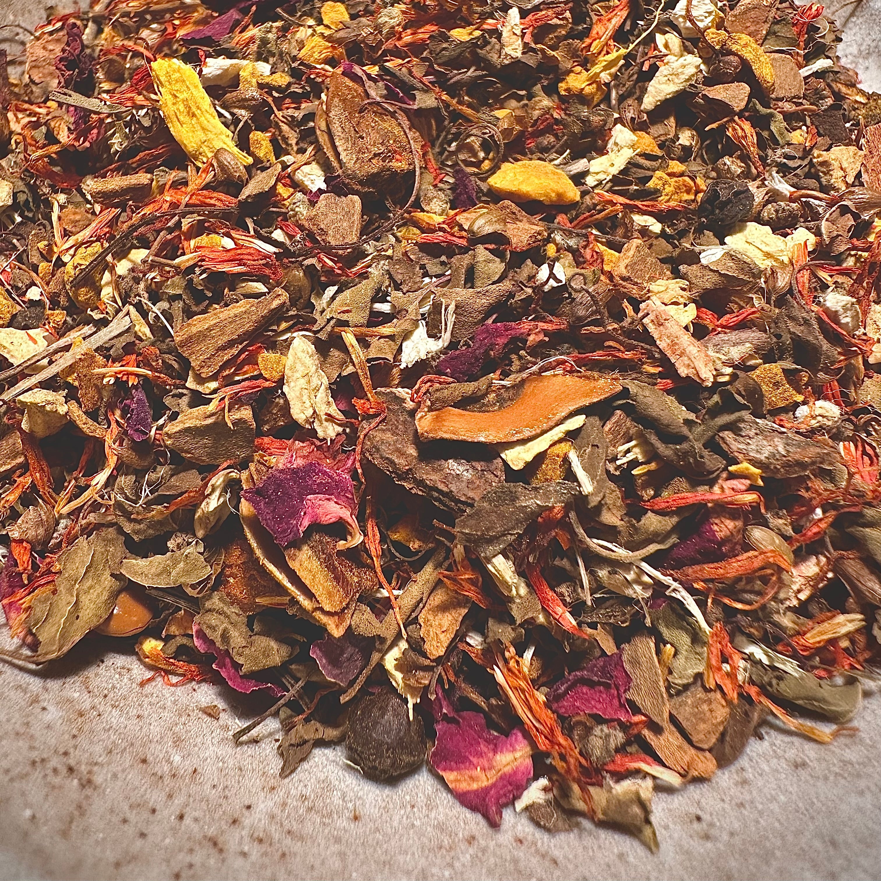 Rosin & Roses - Golden Turmeric Herbal Chai